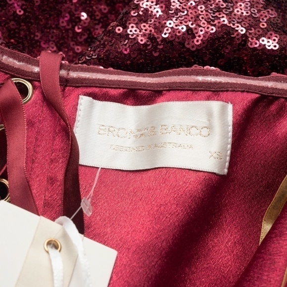 Bronx and Banco Maraya Sequin Strapless Midi Dress - Picture 12 of 15